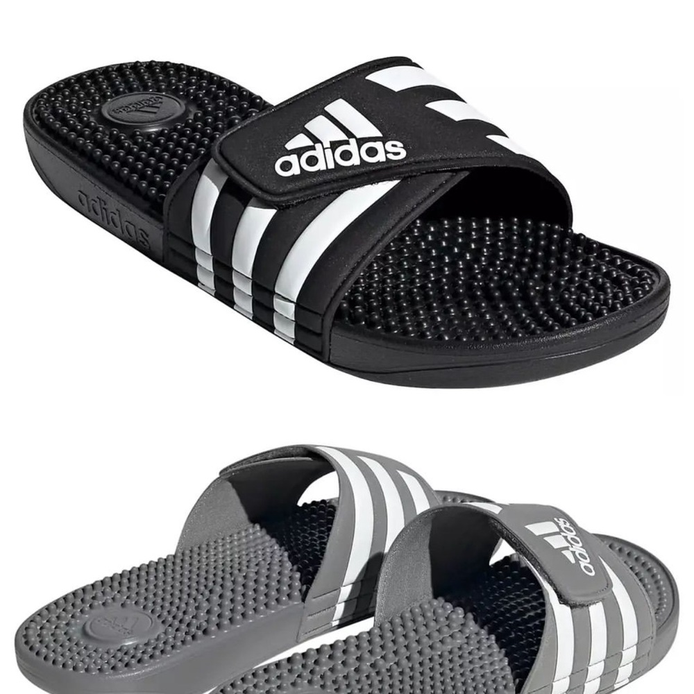 Adidas adissage slide unisex sandals Sz 4